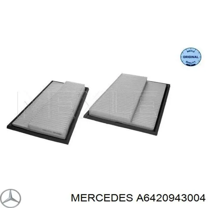 Купити A6420943004 Mercedes Автомобільний фільтр повітря