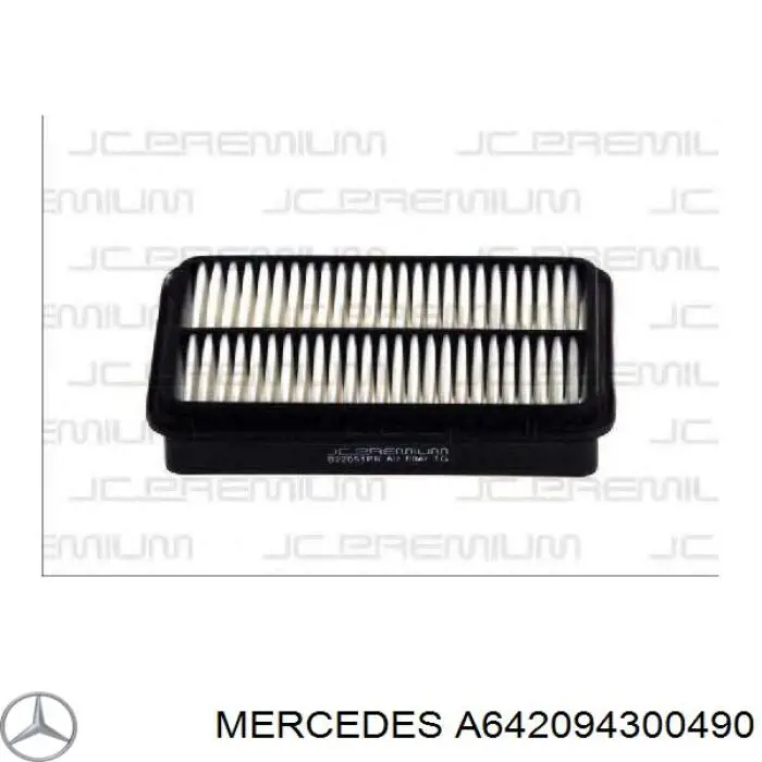Купити A642094300490 Mercedes Автомобільний фільтр повітря