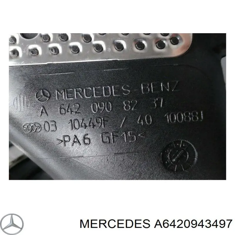 A6420943497 Mercedes Датчик витрати повітря