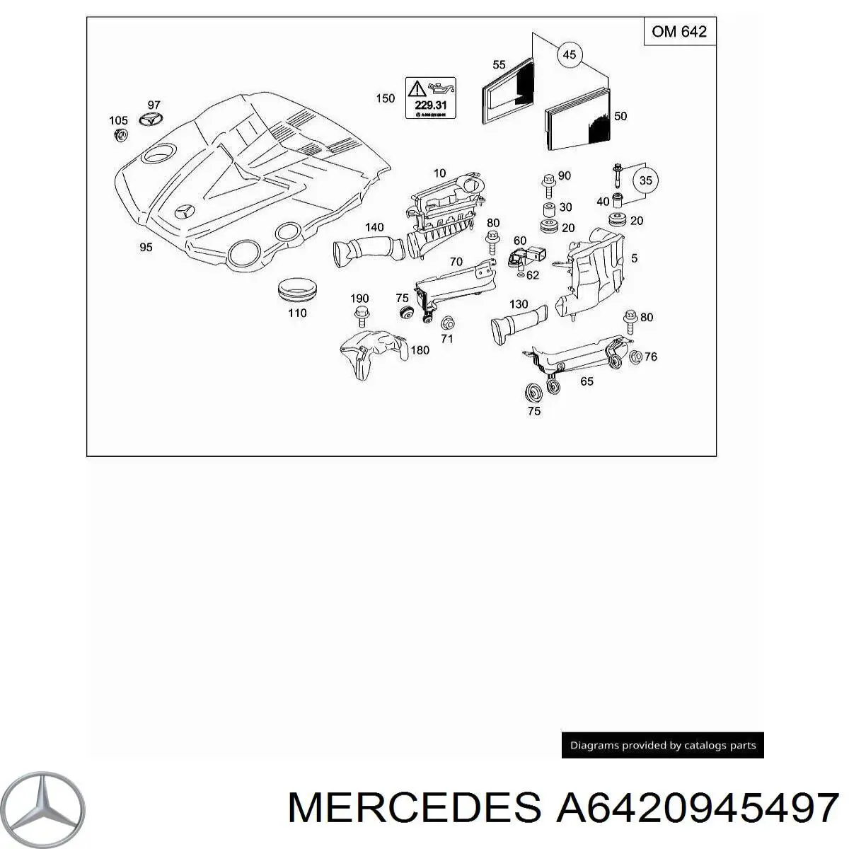  A6420945497 Mercedes