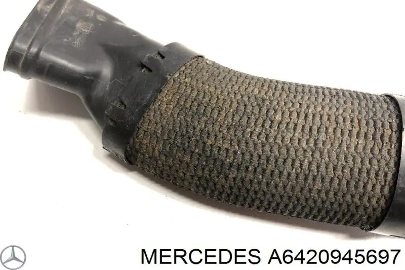 Патрубок повітряний, вхід повітряного фільтра Mercedes A6420945697 ціна, від 24.07 USD