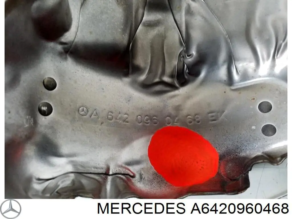 Захист (тепловий екран) турбіни Mercedes A6420960468