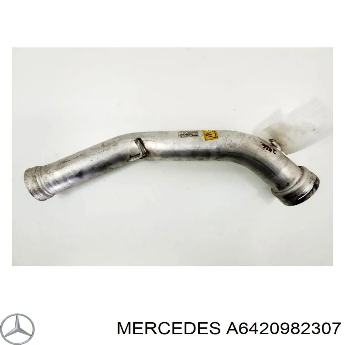 Патрубок повітряний, вхід в турбіну (наддув) Mercedes A6420982307 ціна, від 10.14 USD