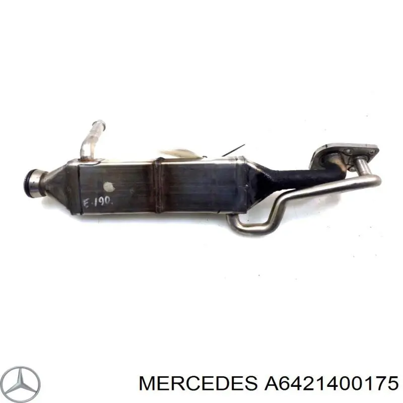 A6421400175 Mercedes Радіатор системи EGR рециркуляції вихлопних газів