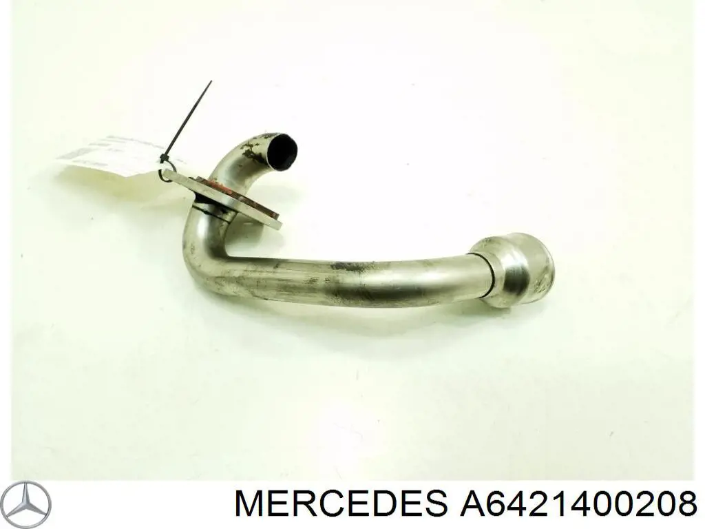 Патрубок радіатора системи рециркуляції ОГ Mercedes A6421400208 ціна, від 6.33 USD
