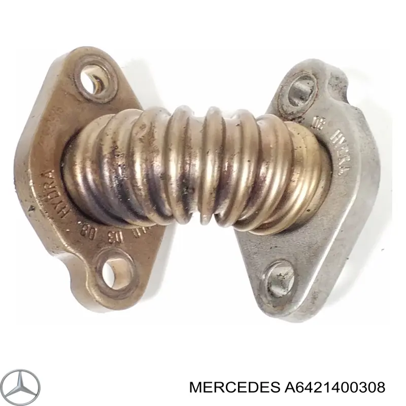 Патрубок радіатора системи рециркуляції ОГ Mercedes A6421400308 ціна, від 10.27 USD