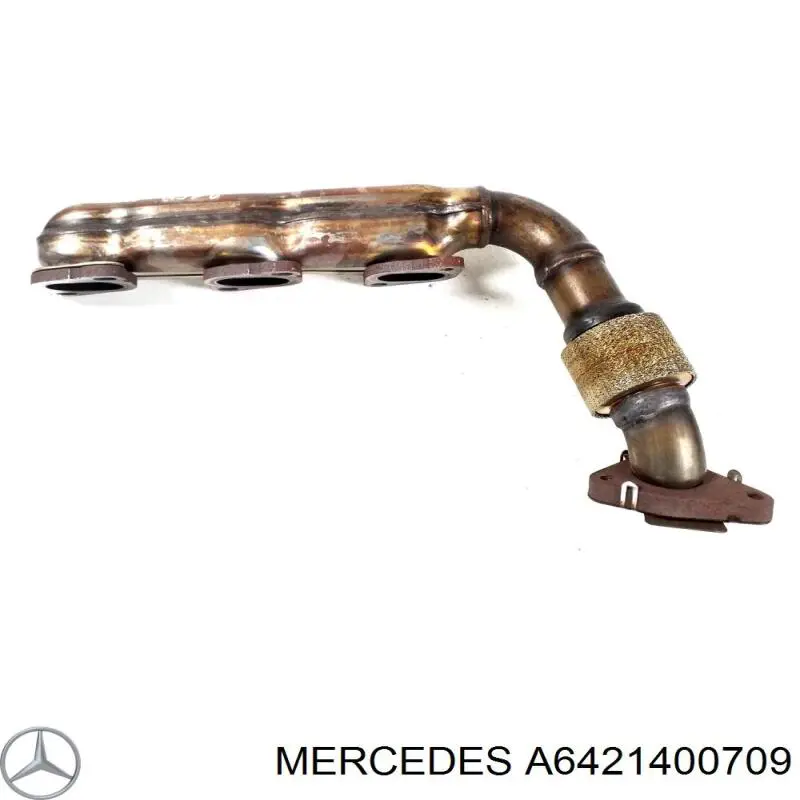 Колектор випускний, лівий A6421400709 Mercedes