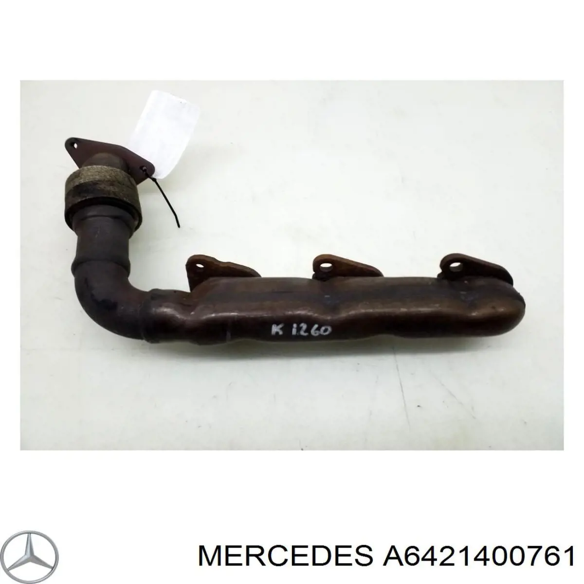 A6421400761 Mercedes Колектор випускний, лівий