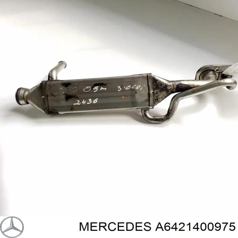 A6421400975 Mercedes Радіатор системи EGR рециркуляції вихлопних газів