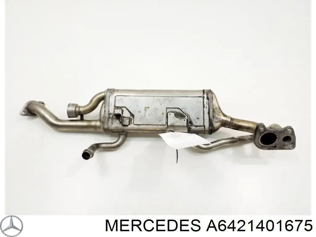 Радіатор системи EGR рециркуляції вихлопних газів A6421401675 Mercedes