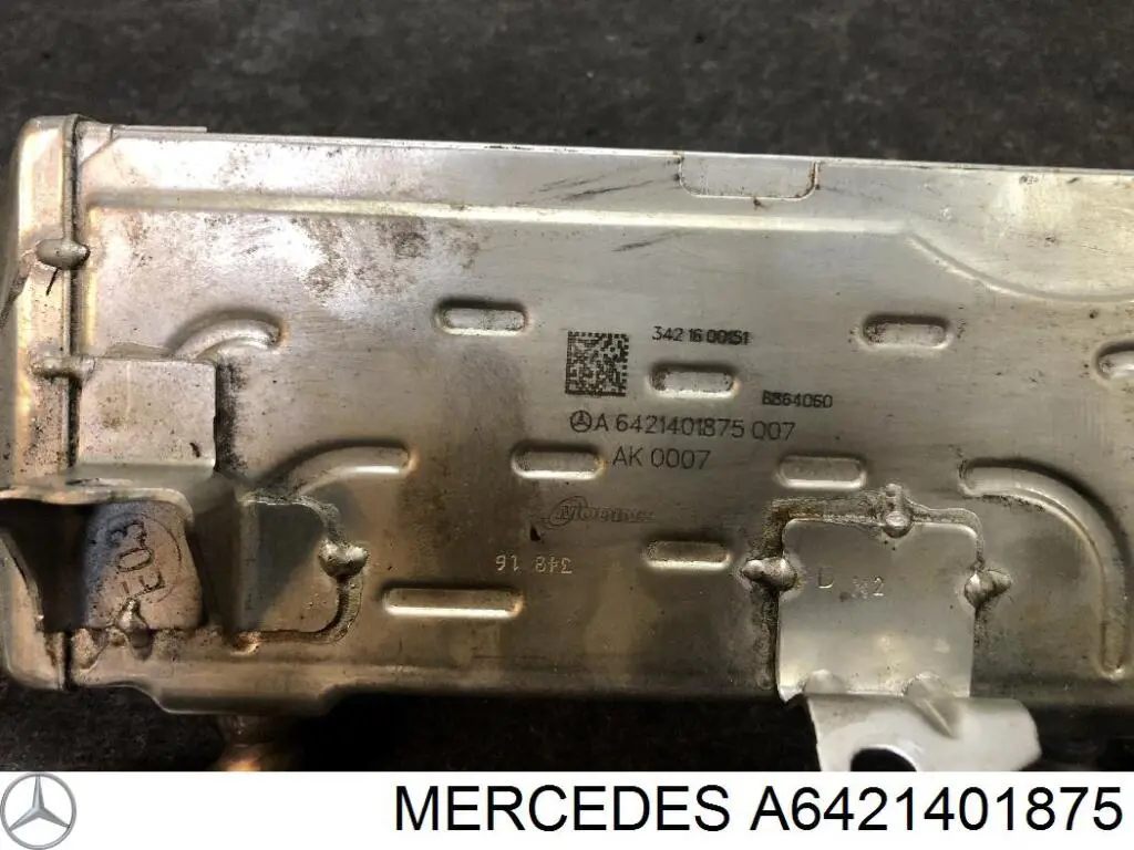 Купити A6421401875 Mercedes Радіатор системи EGR рециркуляції вихлопних газів