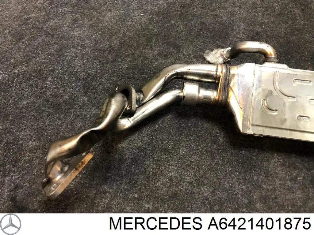 Радіатор системи EGR рециркуляції вихлопних газів Mercedes A6421401875 ціна, від 50.67 USD