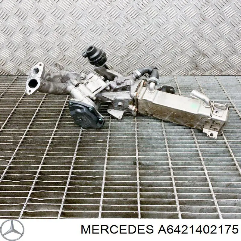 A6421402175 Mercedes Радіатор системи EGR рециркуляції вихлопних газів