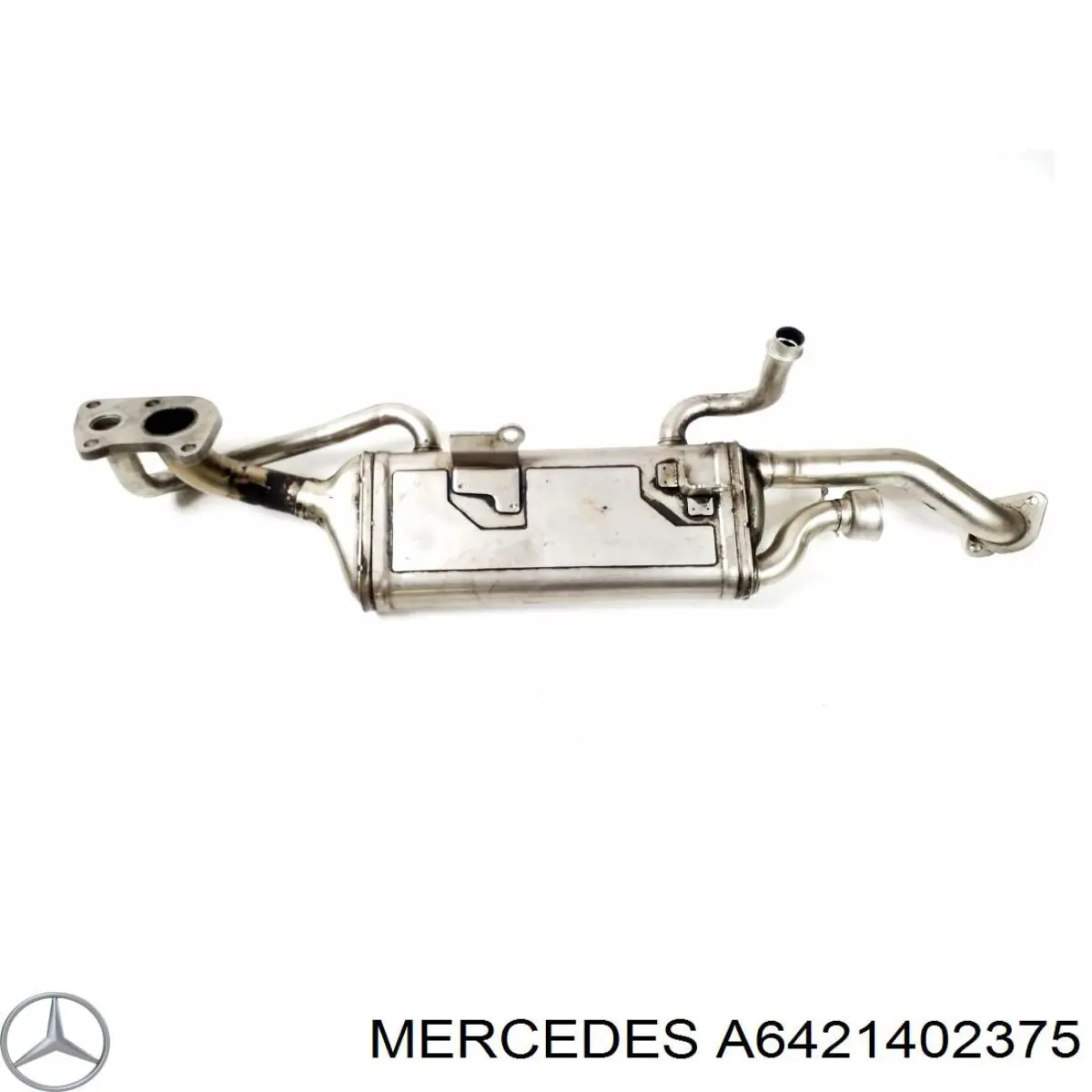 Радіатор системи EGR рециркуляції вихлопних газів Mercedes A6421402375 ціна, від 195.36 USD