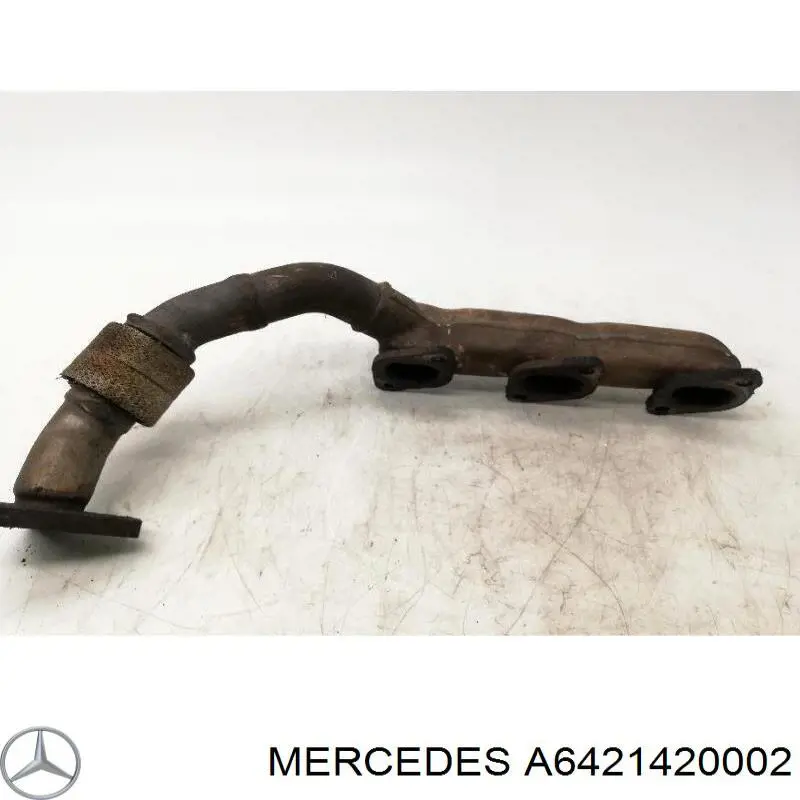 Колектор випускний, правий Mercedes A6421420002 ціна, від 117.47 USD