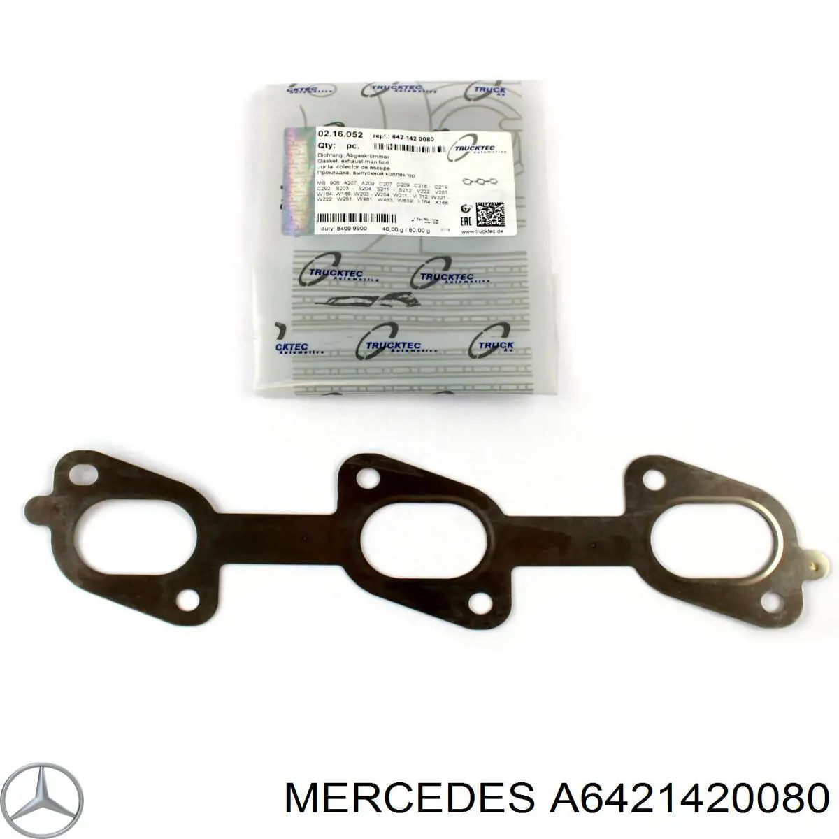 Купити A6421420080 Mercedes Прокладка колектора