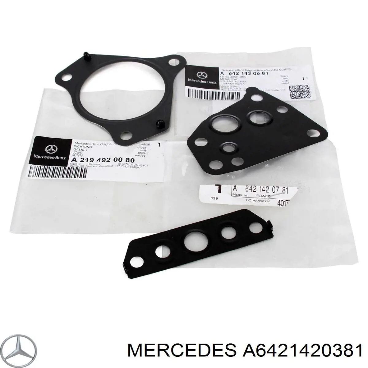 A6421420381 Mercedes Прокладка EGR-клапана рециркуляції