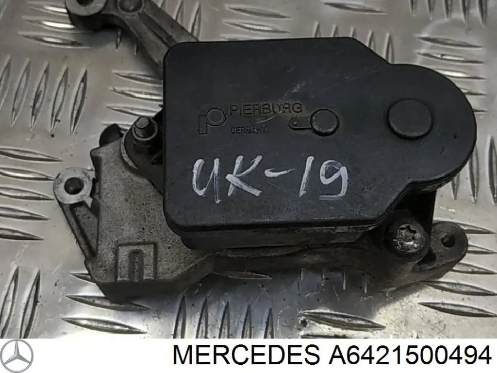 A6421500494 Mercedes Клапан управління заслінкою впускного колектора