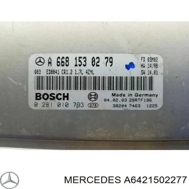 ЕБУ Mercedes A6421505577 ціна, від 88.69 USD