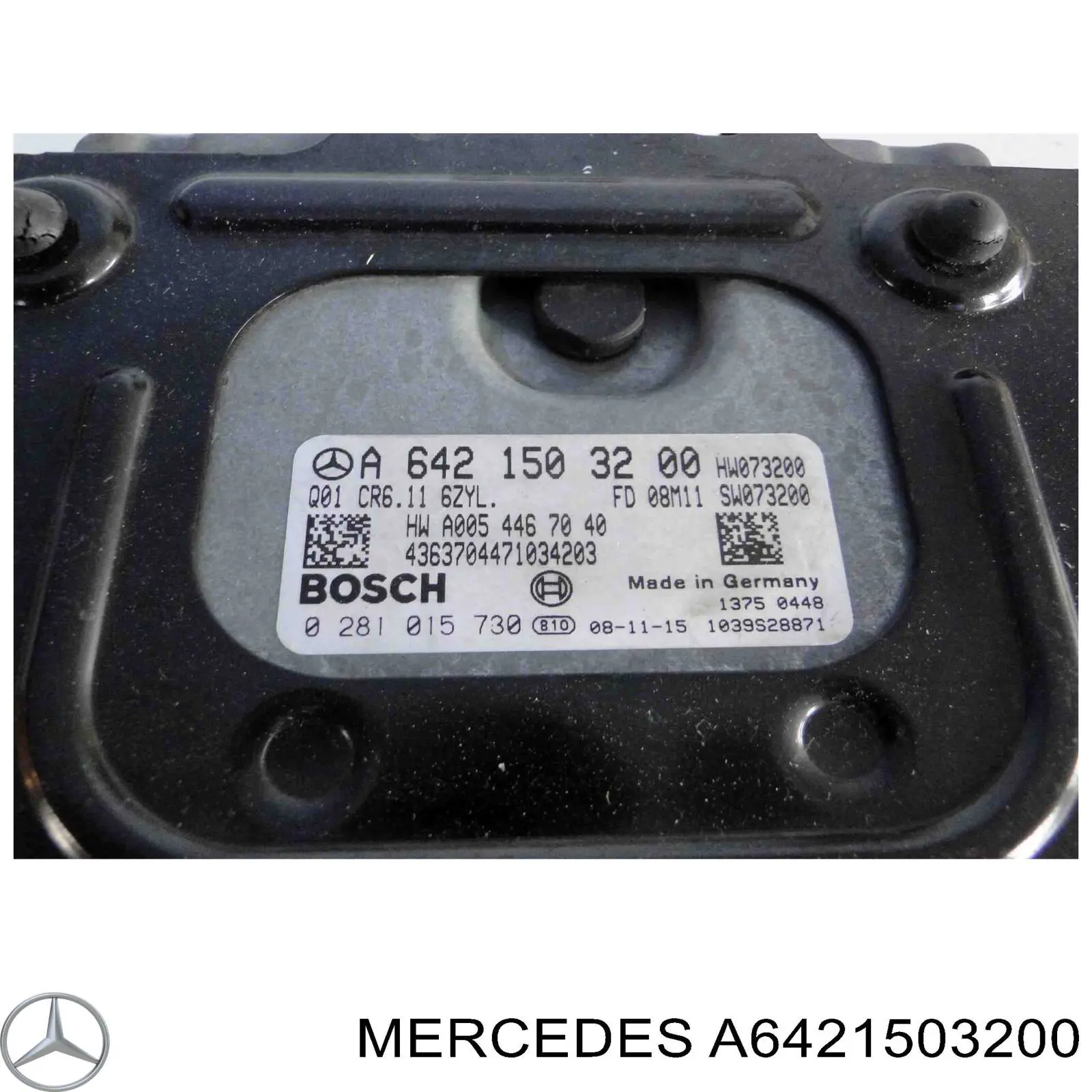 Електронний блок керування двигуном A6429003100 Mercedes