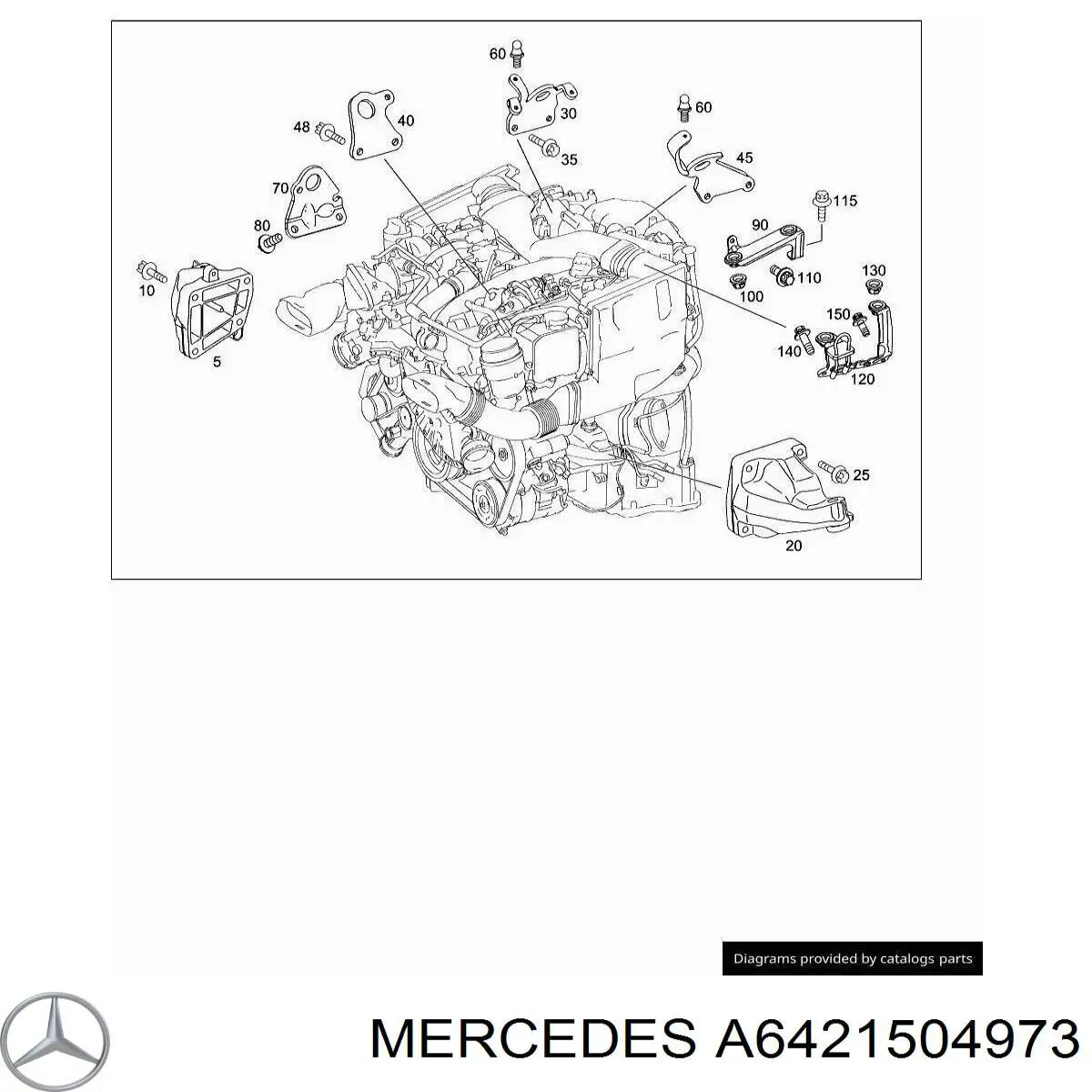 A6421504973 Mercedes 