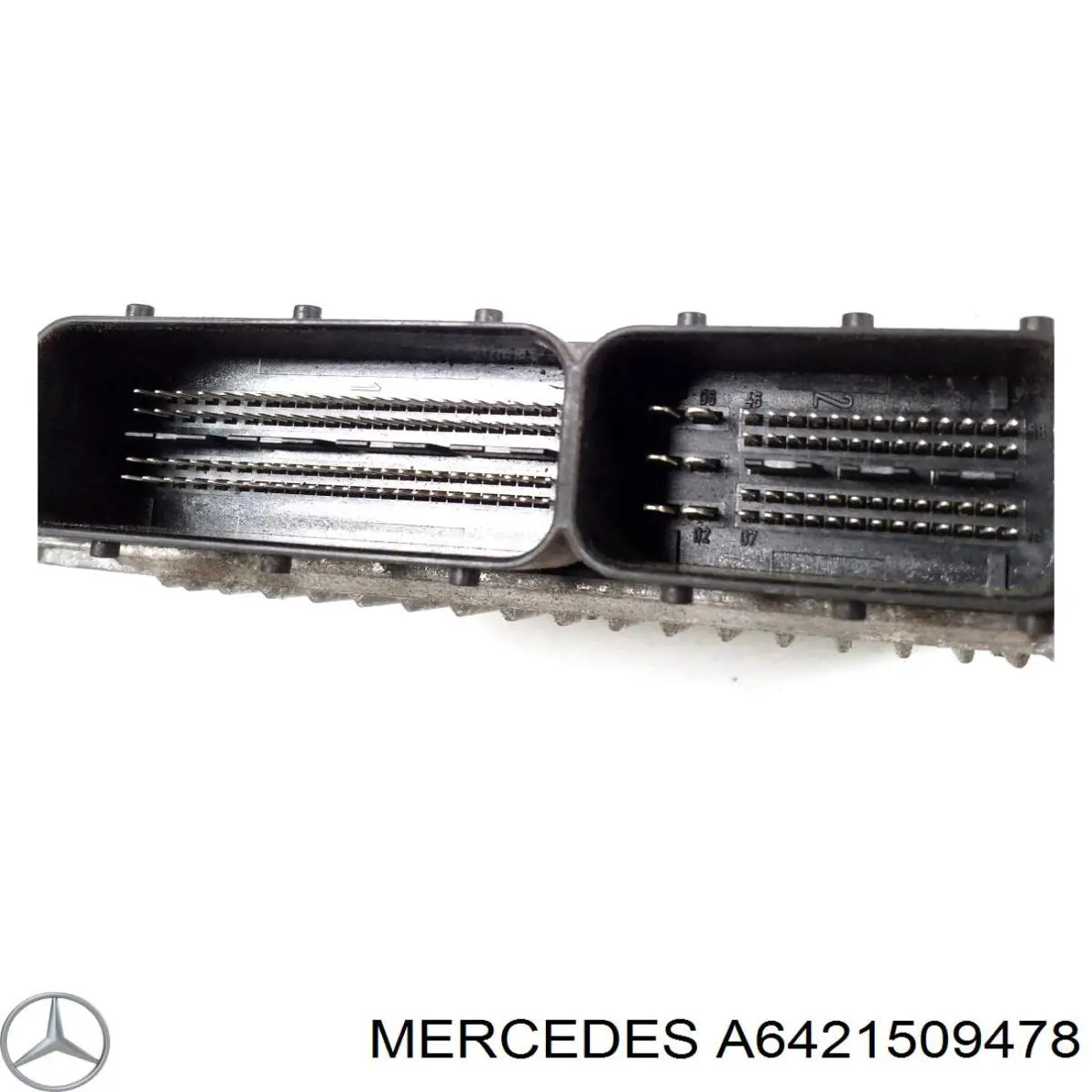 Модуль (блок) керування (ЕБУ) двигуном на Mercedes ML/GLE (W164)
