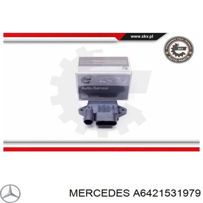 Купити A6421531979 Mercedes Реле свічок накалу