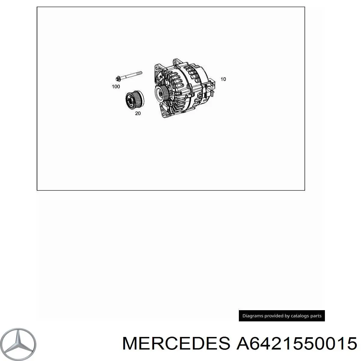  A6421550015 Mercedes