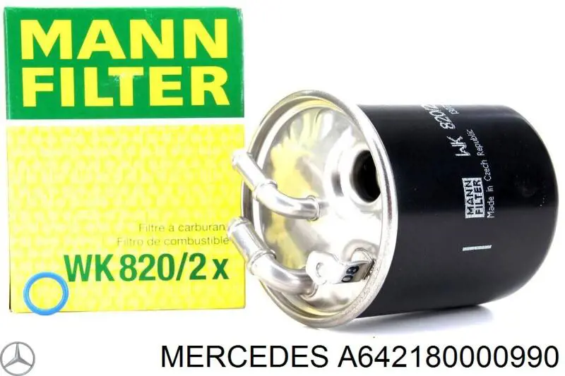 Купити A642180000990 Mercedes Фільтр очищення масла відцентровий
