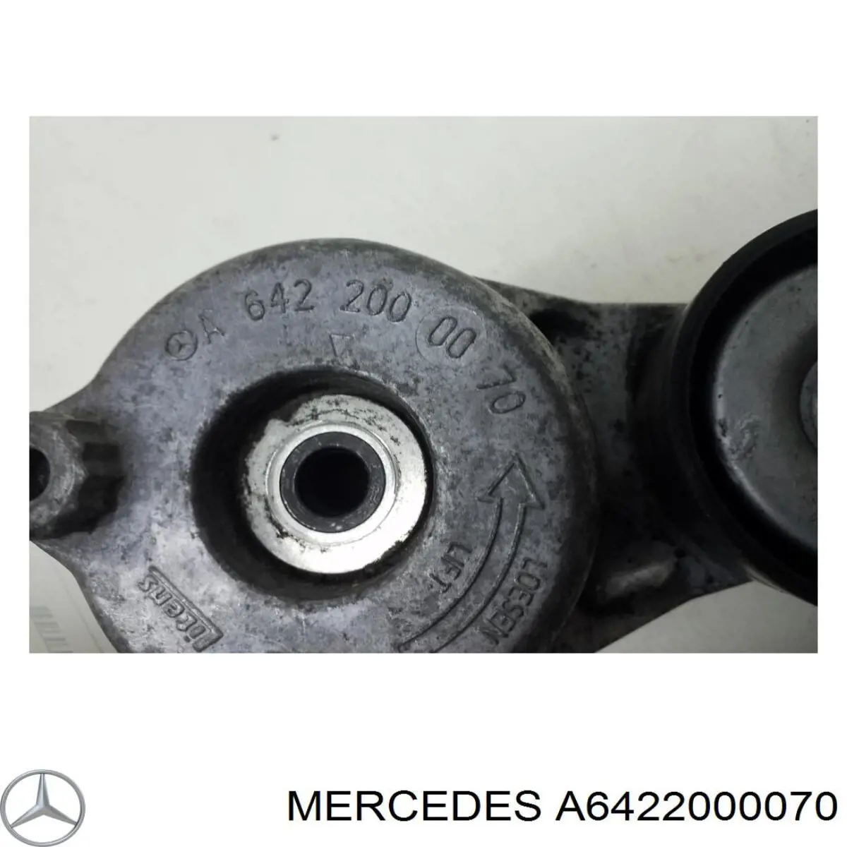 Натягувач приводного ременя Mercedes A6422000070 ціна, від 20.38 USD