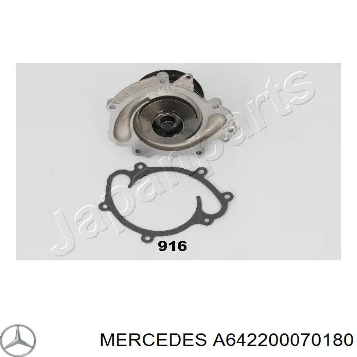 Помпа охолодження Mercedes A642200070180 ціна, від 34.45 USD