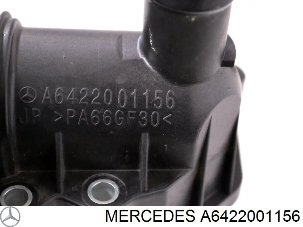 Фланець системи охолодження (трійник) Mercedes A6422001156 ціна, від 12.67 USD