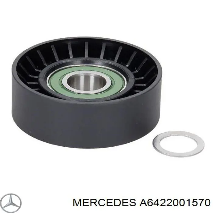 Натягувач приводного ременя Mercedes A6422001570 ціна, від 58.10 USD