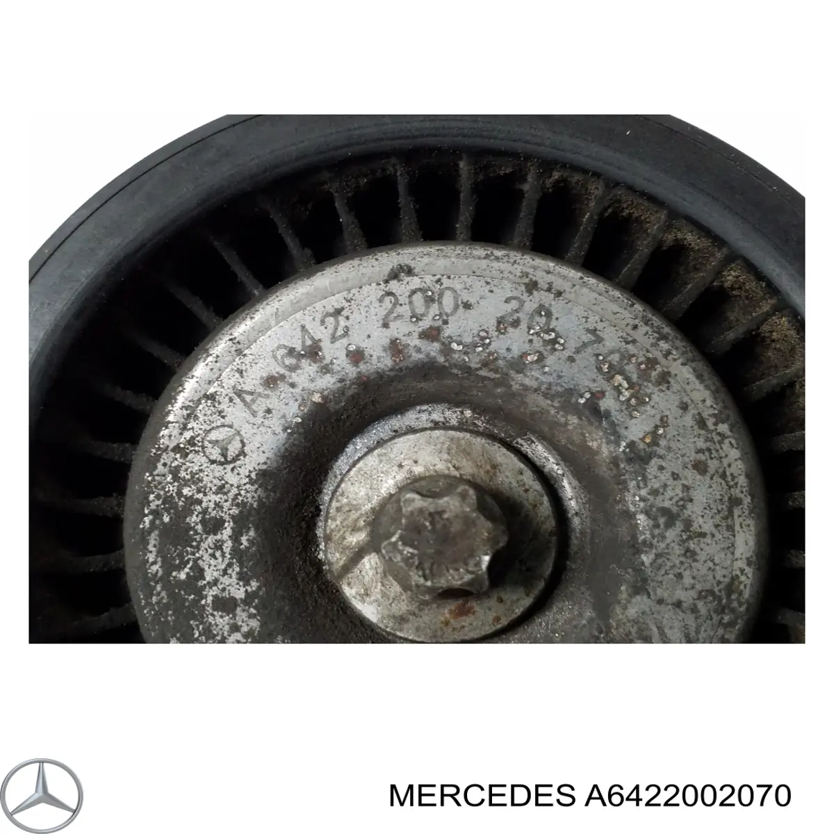 Ролик приводного ременя, паразитний Mercedes A6422002070