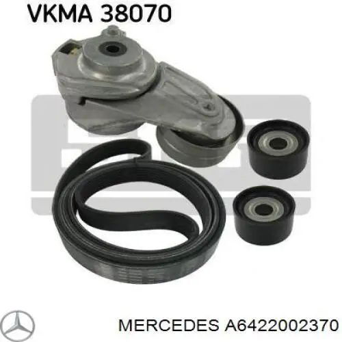 Купити A6422002370 Mercedes Ролик приводного ременя, паразитний