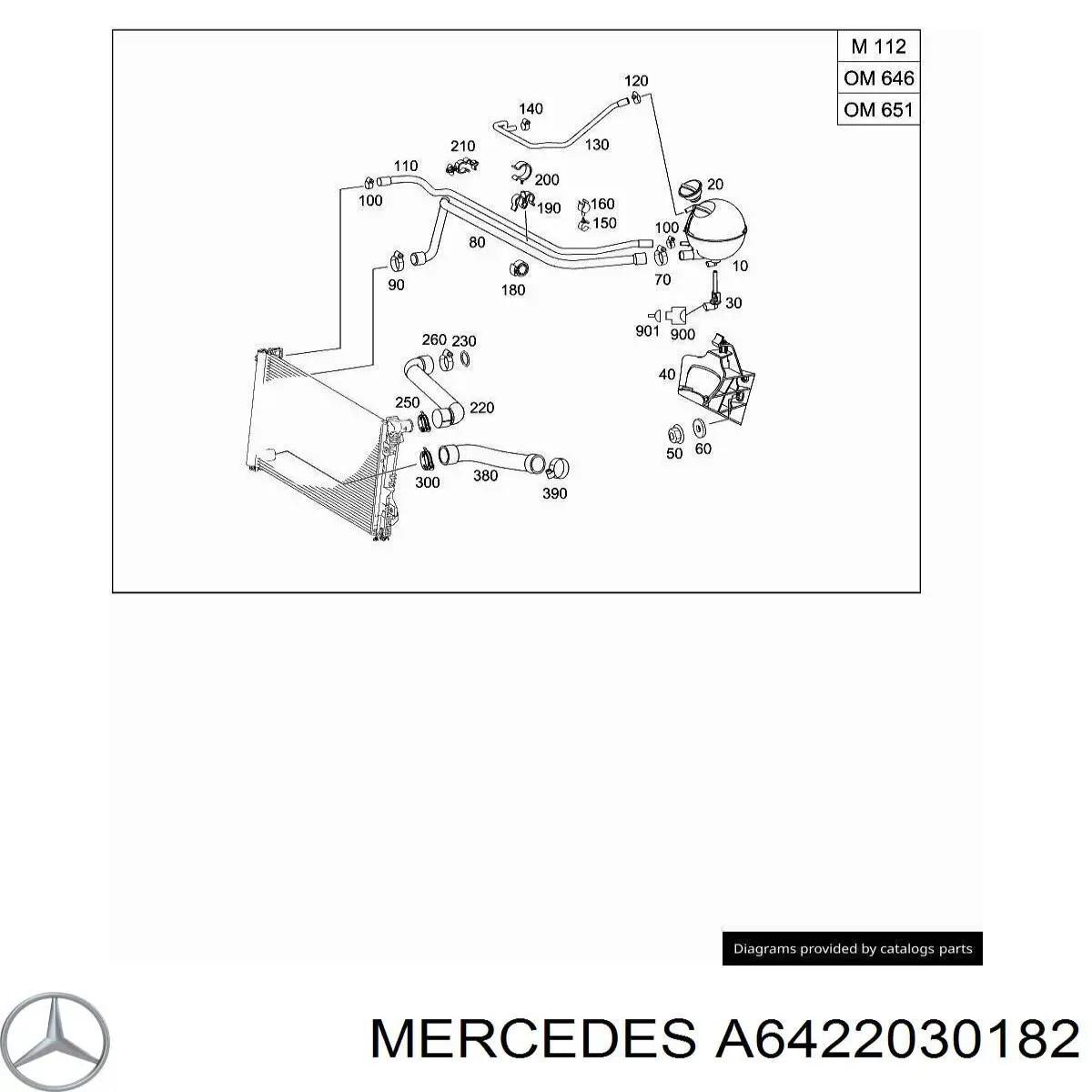 Купити A6422030182 Mercedes 