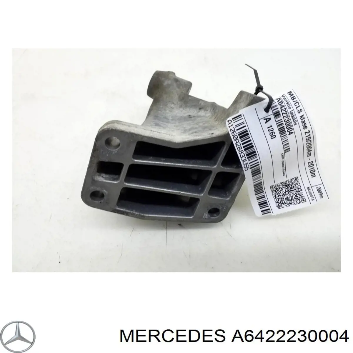 A6422230004 Mercedes Кронштейн подушки (опори) двигуна, лівої