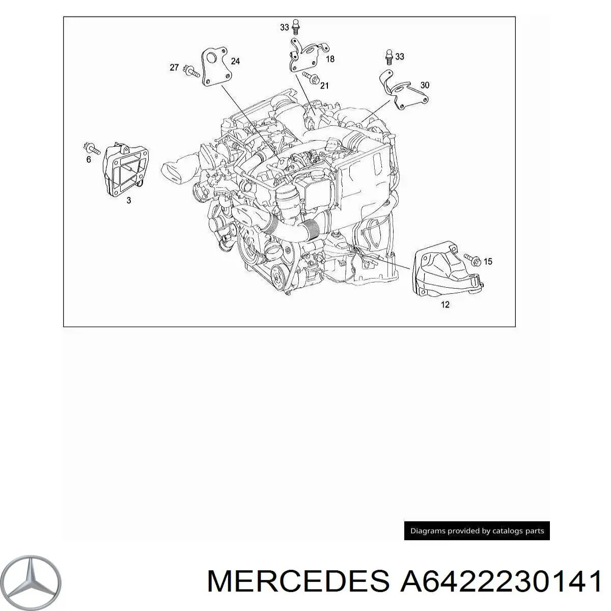 A6422230141 Mercedes 