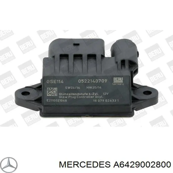 A6429002800 Mercedes Реле свічок накалу
