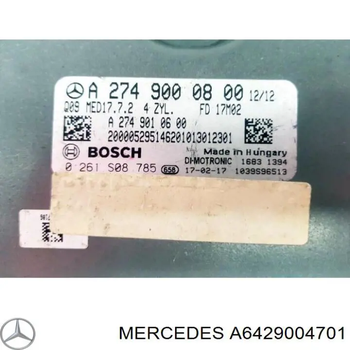  A6429004701 Mercedes