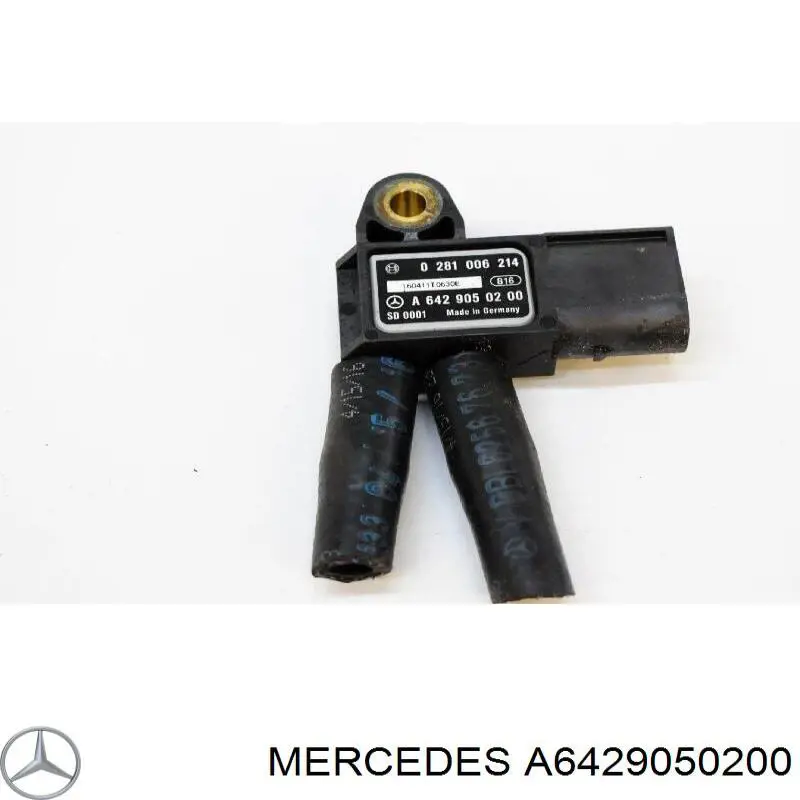 Датчик тиску вихлопних газів Mercedes A6429050200