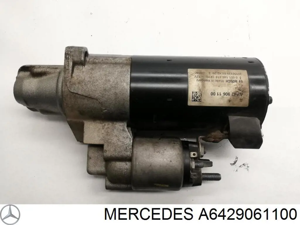Стартер A6429061100 Mercedes