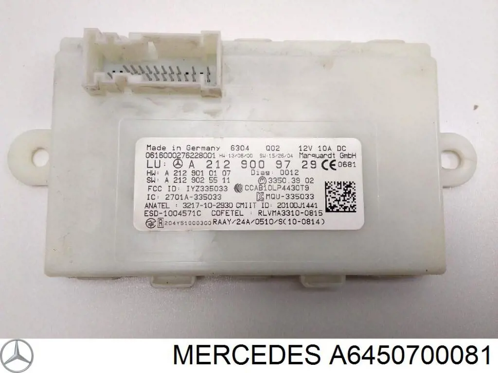 Купити A6450700081 Mercedes 