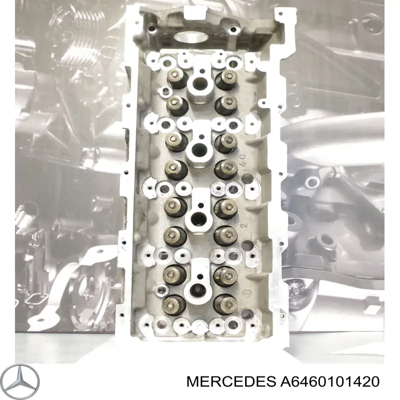 A6460101420 Mercedes головка блока циліндрів (гбц)