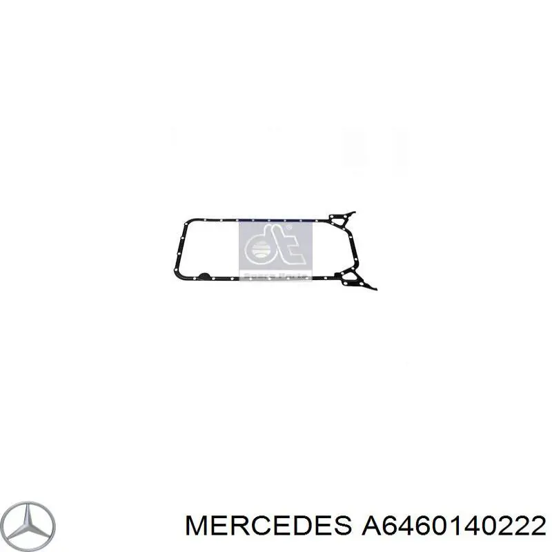 A6460140222 Mercedes прокладка піддону картера двигуна