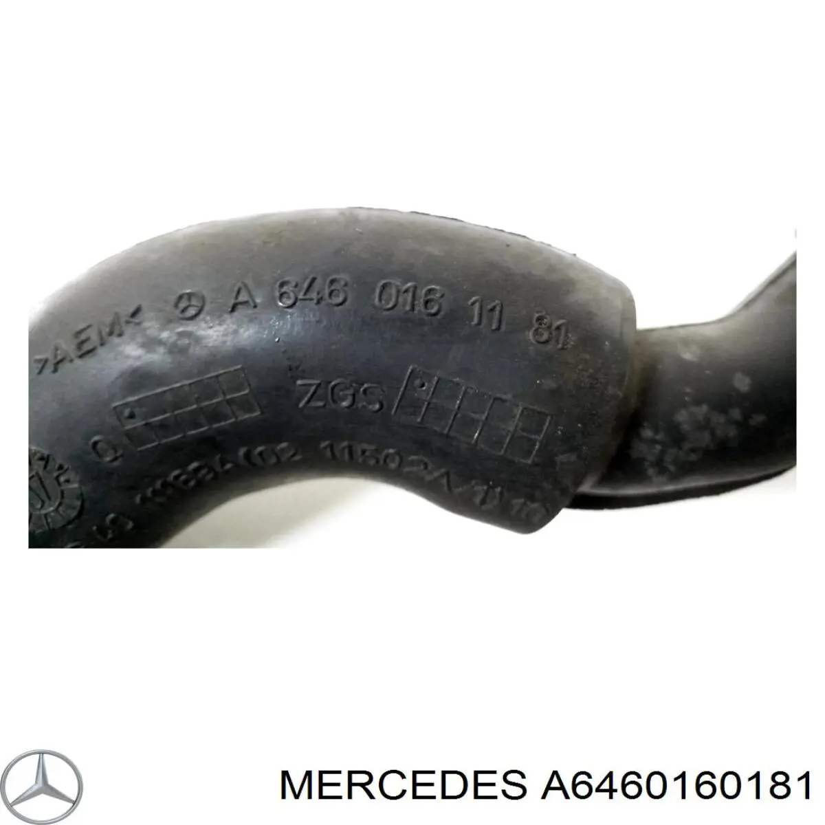 Трубка картера повітряна Mercedes A6460160181 ціна, від 12.37 USD