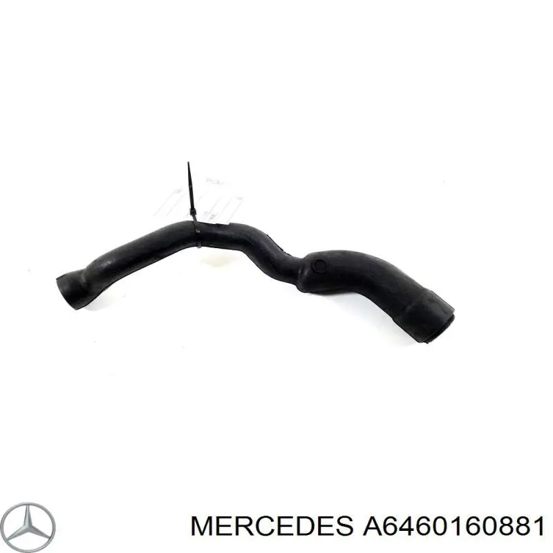 Трубка картера повітряна Mercedes A6460160881 ціна, від 12.42 USD