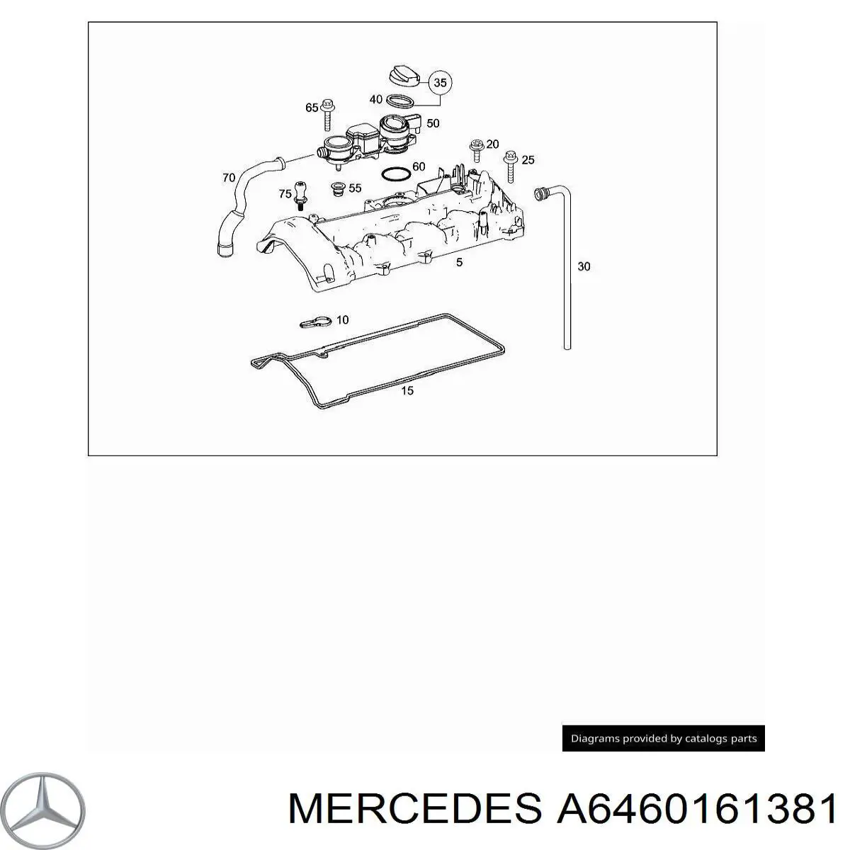 A6460161381 Mercedes 
