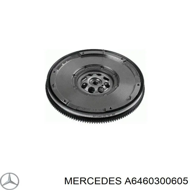 Купити A6460300605 Mercedes Маховик із зубчастим ободом в зборі