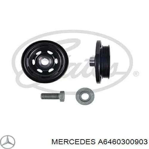 Шків колінвала (демпфер ) Mercedes A6460300903 ціна, від 25.33 USD
